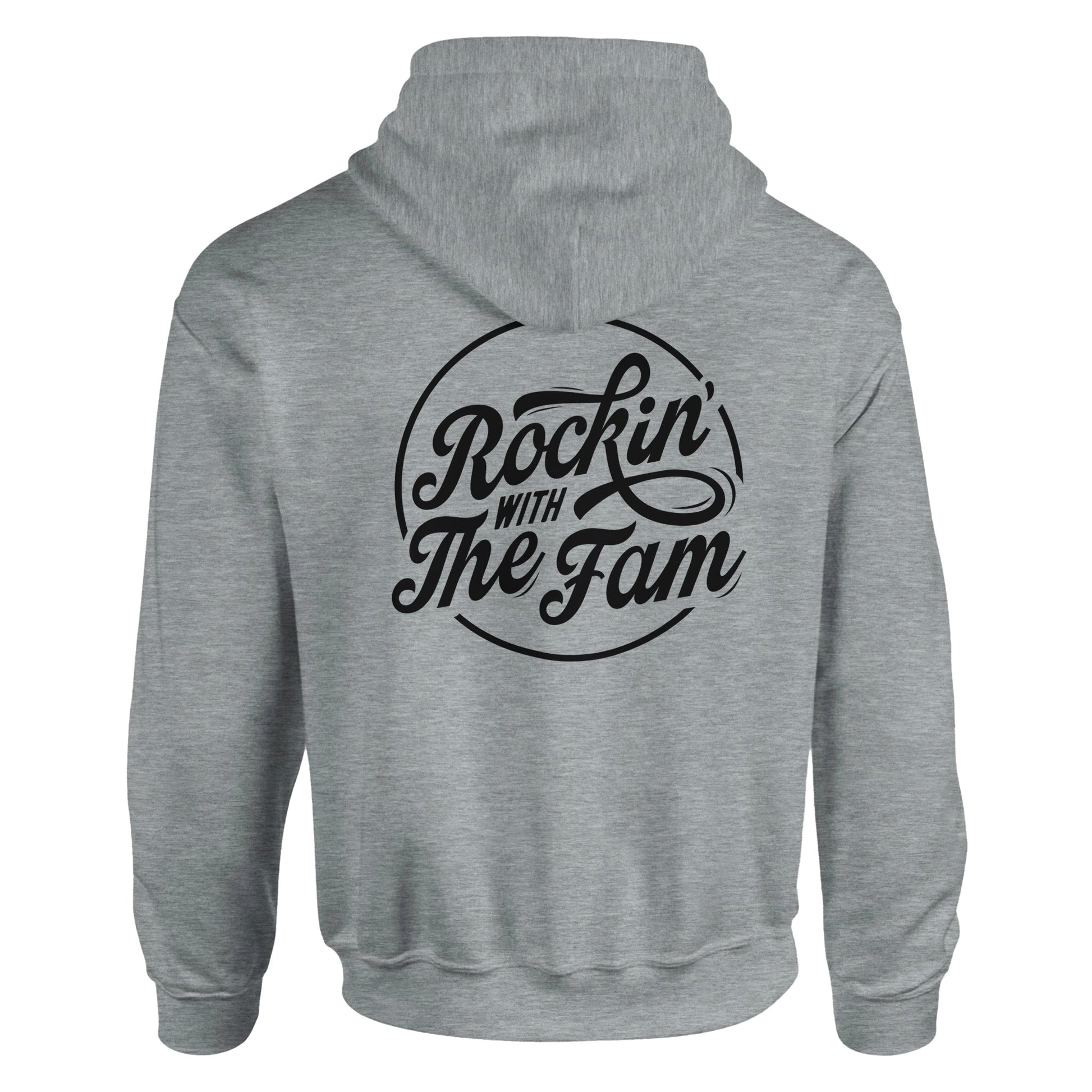Rockin' Fam Vintage Graphic Hoodies | Kinship Crafters