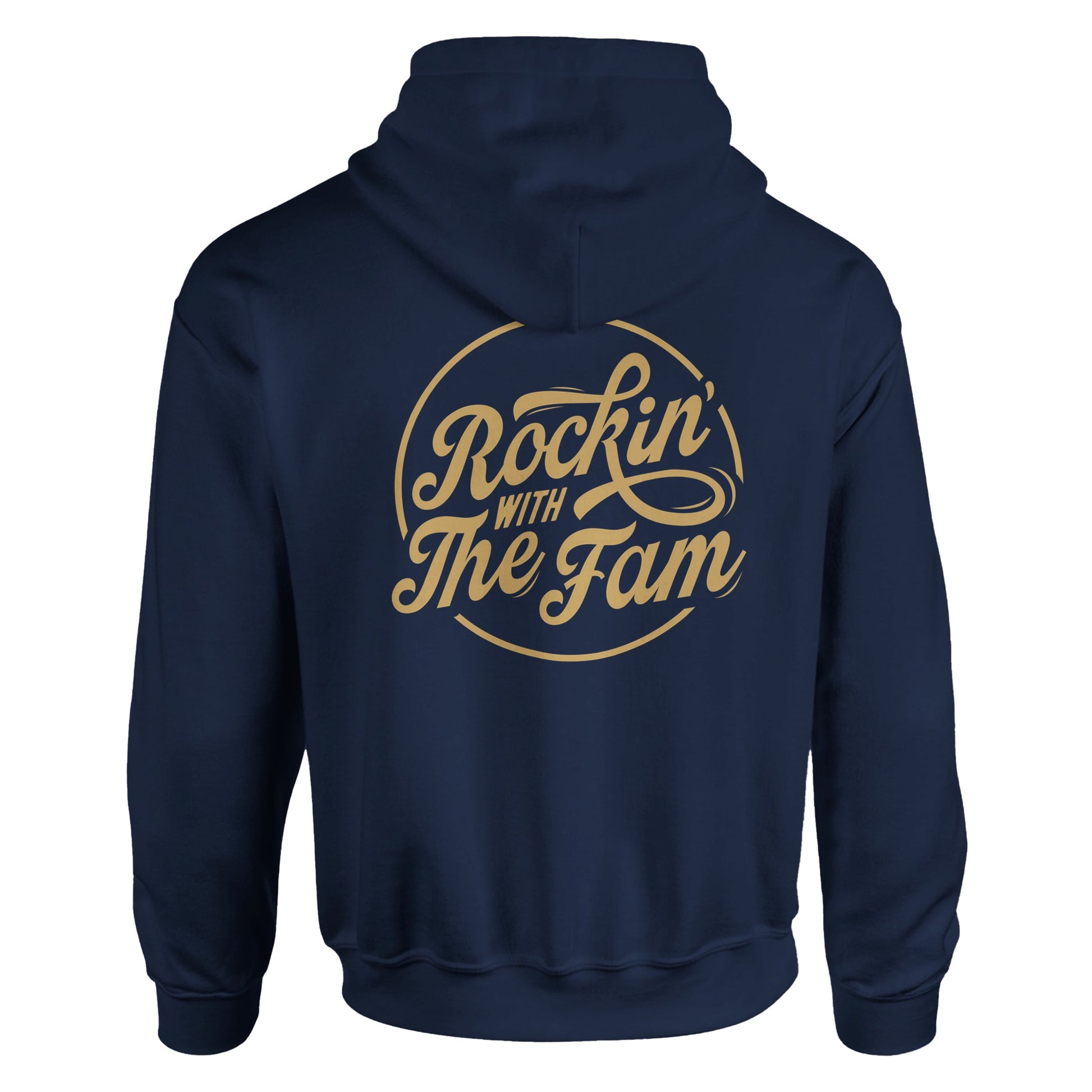 Rockin' Fam Vintage Graphic Hoodies | Kinship Crafters