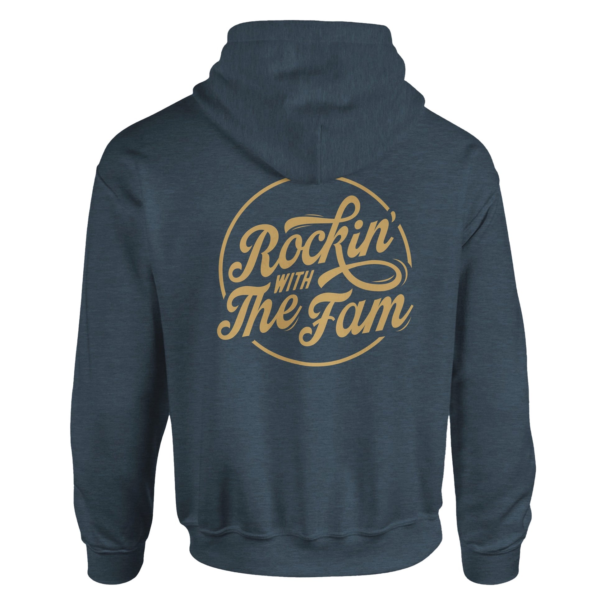 Rockin' Fam Vintage Graphic Hoodies | Kinship Crafters